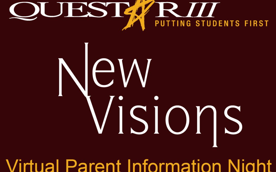Save the Date: New Visions Virtual Parent Information Night
