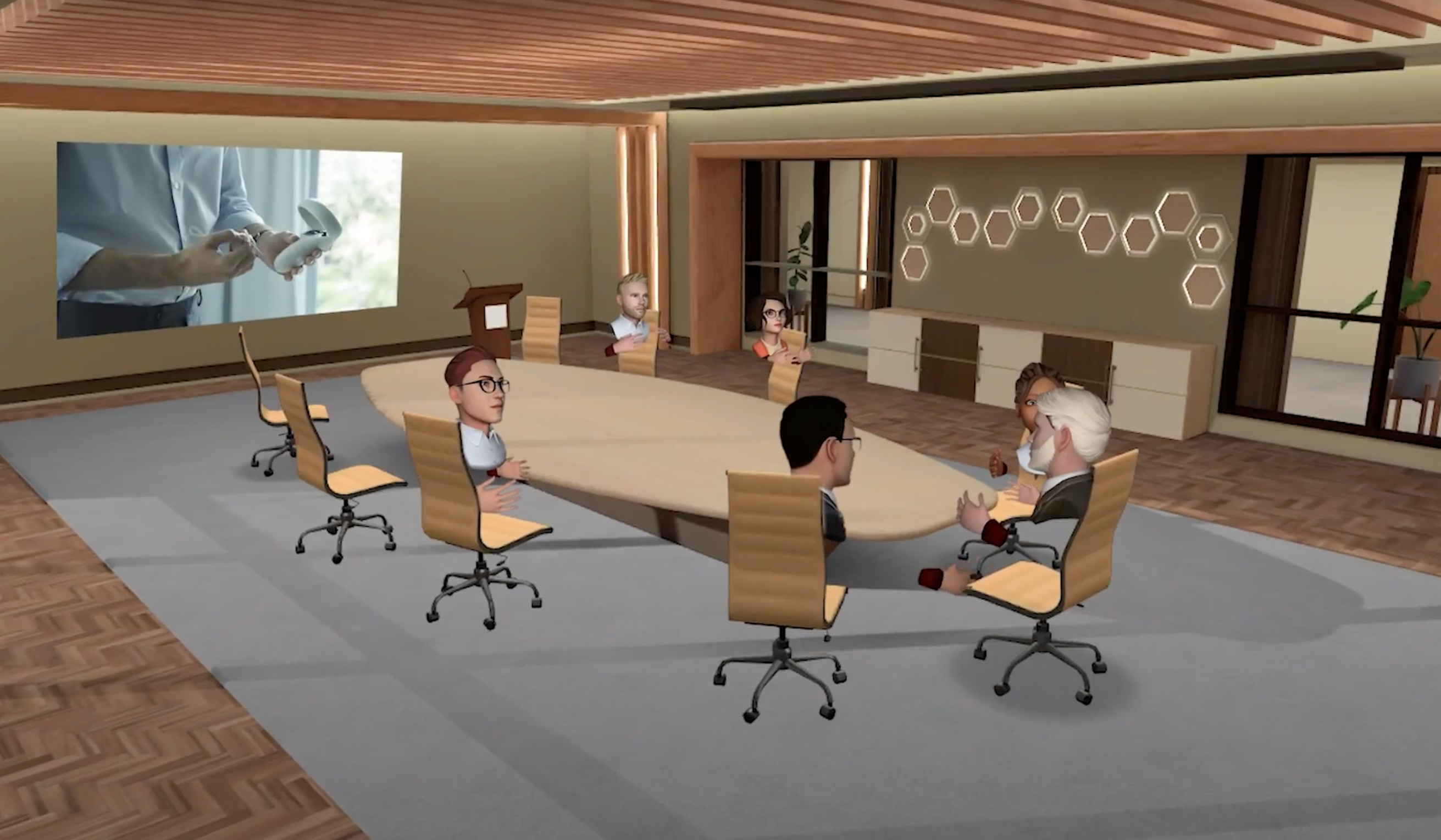 Foretell Reality Board Room Environment