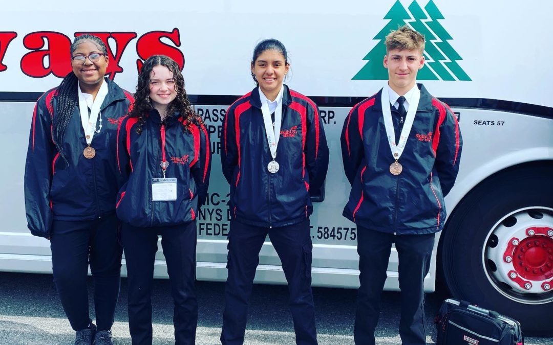 Career and Technical Education Students Take Home Seven Medals at SkillsUSA NYS Competition